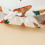Baby Boy Fashion Short Sleeve Triangle Romper + Bib Shorts Set 0-1 Years Old Cartoon Animal Top Pants