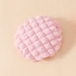 Fashion baby girl bubble fabric summer short-sleeved top + shorts + beret set sweet short clothing