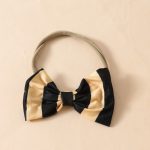 Baby cute little bee striped long-sleeved triangle romper with embroidered chapter suspender skirt autumn and winter skirt suit